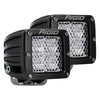 Rigid Industries D-Series Pro Flood Diffused Surface Mount LED Light Pair - 202513 Open Box