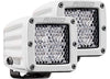 Rigid Industries D-Series Pro Flood Diffused Surface Mount LED Light Pair - 202513 Open Box
