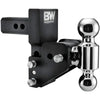 B&W Hitches MultiPro Tow & Stow - Fits 2" Receiver, Dual Ball (2" x 2-5/16"), 2.5" Drop, 10,000 GTW -TS10063BMP